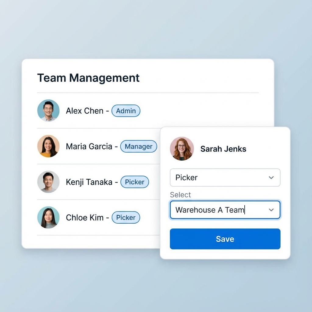 Team Management UI